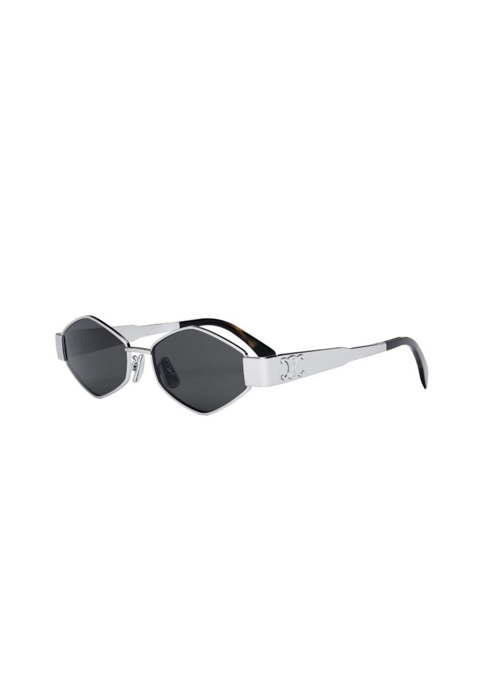 New CELINE Women's Sunglasses Metal Frame TRIOMPHE CL40254U 16A 54
